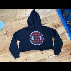 LFT Clothing Co crop hoodie, M